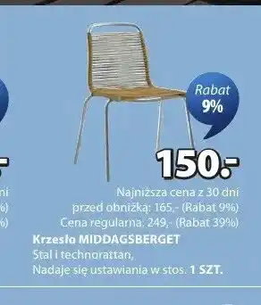 Krzesło MIDDAGSBERGET