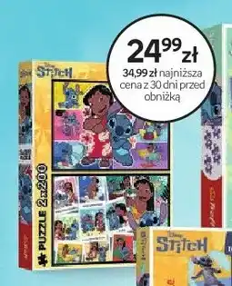 Empik Puzzle Trefl Stitch 2x200 oferta