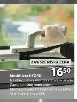 JYSK Moskitiera NYORD 130x150cm oferta