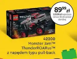 Empik Klocki LEGO Technic 42200 Monster Jam ThunderROARus z napędem typu pull-back oferta