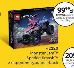 Empik Klocki LEGO Technic 42220 Monster Jam Sparkle Smash z napędem typu pull-back oferta
