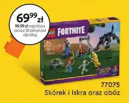 Empik Klocki LEGO Fortnite 77075 Skórek i Iskra oraz obóz oferta