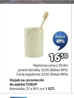 JYSK Stojak na szczoteczki do zębów TORUP oferta