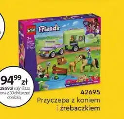 Empik Klocki LEGO 42695 Przyczepa z koniem i źrebaczkiem oferta