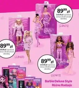 Empik Lalka Barbie Deluxe Style oferta