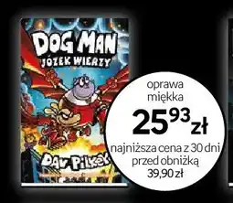 Empik Książka Dog Man Józek Wierzy oprawa miękka oferta