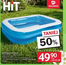 Selgros Basen dmuchany Selgros oferta