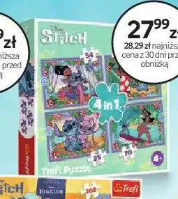 Empik Puzzle Trefl Stitch 4in1 oferta