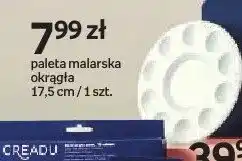 Empik Paleta malarska okrągła 17,5cm CREADU oferta
