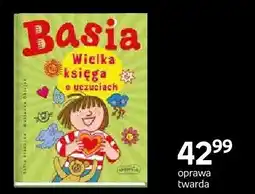 Empik Książka Basia Wielka księga o uczuciach oprawa twarda oferta