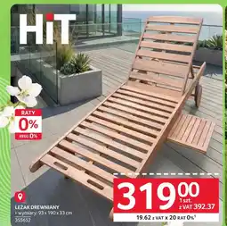 Selgros Leżak O oferta