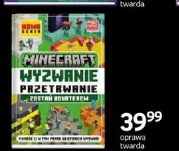 Empik Książka Minecraft Wyzwanie przetrwanie oprawa twarda oferta