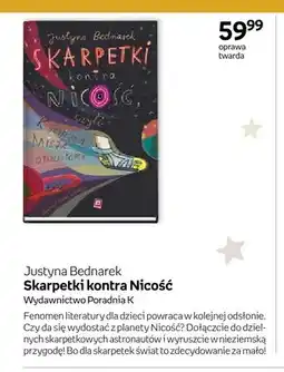 Empik Książka Skarpetki kontra Nicość Justyna Bednarek oprawa twarda oferta