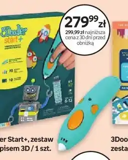 Empik Zestaw z długopisem 3D 3Doodler Start+ oferta