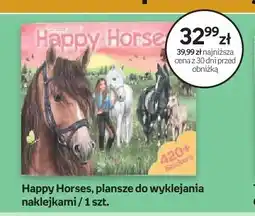 Empik Plansze do wyklejania naklejkami Happy Horses oferta