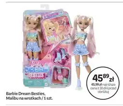 Empik Lalka Barbie Dream Besties Malibu na wrotkach oferta