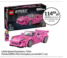 Empik Klocki LEGO Speed Champions 77241 Honda S2000 z filmu Za szybcy, za wściekli oferta