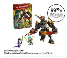 Empik Klocki LEGO Ninjago 71854 Mech specjalny Cole'a i Zane w smoczej zbroi oferta