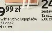 Empik Zestaw białych długopisów CREADU oferta