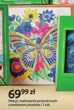 Empik Motyl malowanie po konturach z zestawem pisaków CREADU oferta