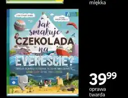 Empik Książka Jak smakuje czekolada na Evereście? oprawa twarda oferta