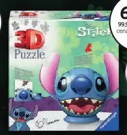 Empik Puzzle 3D Kula Disney Stitch z Uszami oferta