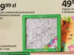 Empik Motyle malowanie po konturach z zestawem pisaków CREADU oferta