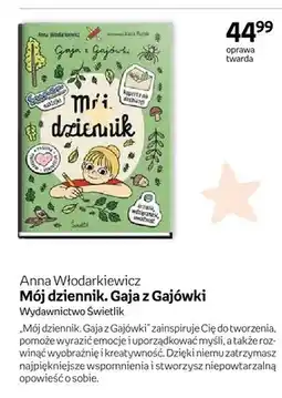 Empik Książka Mój dziennik. Gaja z Gajówki Anna Włodarkiewicz oprawa twarda oferta
