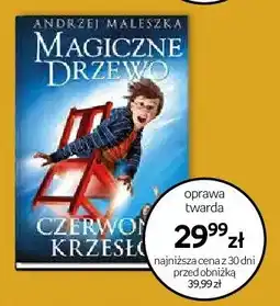 Empik Książka Magiczne Drzewo Czerwone Krzesło oprawa twarda oferta