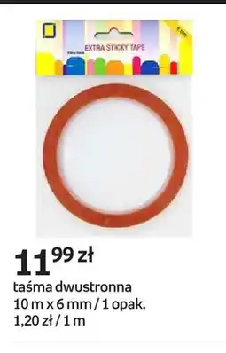 Empik Taśma dwustronna 10m x 6mm oferta