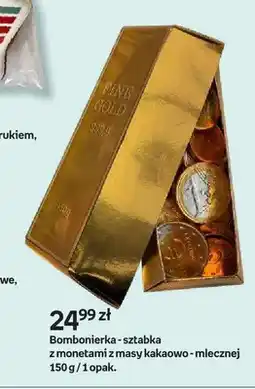 Empik Bombonierka - sztabka z monetami z masy kakaowo - mlecznej oferta