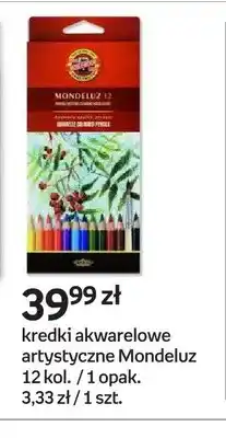 Empik Kredki akwarelowe artystyczne Mondeluz 12 kol oferta