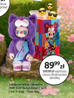 Empik Kolekcjonerska zabawka POP TOP Rebel Bear z serii Find A Bag - Cool Boy oferta