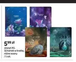 Empik Zeszyt A5 32 kartek w kratkę oferta