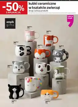 Empik Kubek ceramiczny w kształcie zwierząt Empik Gifts oferta