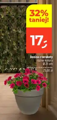 Dealz Donica z terakoty Ø 21cm oferta