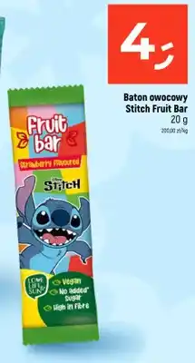 Dealz Baton owocowy Disney Stitch Fruit Bar Strawberry flavoured oferta