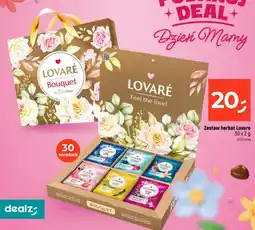 Dealz Zestaw herbat Lovare 30-pak oferta
