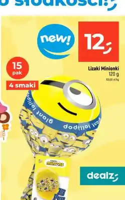 Dealz Lizaki Minionki 15-pak 4 smaki oferta