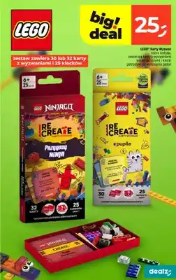 Dealz Karty wyzwań LEGO Recreate Pupile oferta
