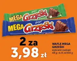 ABC Wafel Mega Grześki orzechowe Goplana oferta