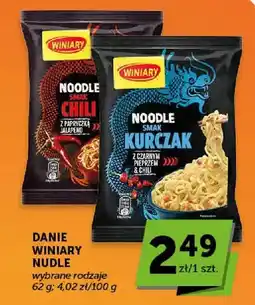 ABC Danie Nudle Winiary smak kurczak z czarnym pieprzem & chili oferta