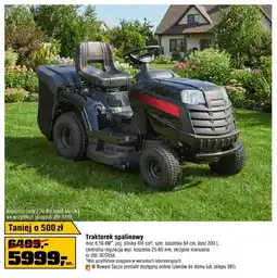 OBI Traktorek spalinowy moc 8,56 KM poj. silnika 414 cm3 szer. koszenia 84cm kosz oferta