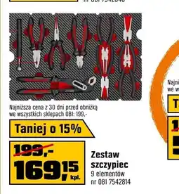 OBI Zestaw szczypiec 9 elementów oferta