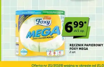 ABC Ręcznik papierowy Foxy Mega 2-pak oferta