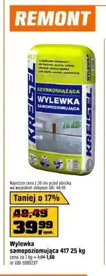 OBI Wylewka samopoziomująca Kreisel 417 oferta