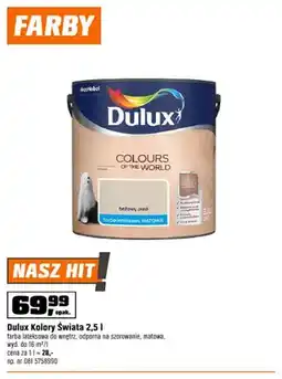 OBI Farba lateksowa Dulux Kolory Świata oferta