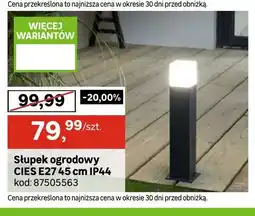 Leroy Merlin Słupek ogrodowy CIES E27 45cm IP44 oferta
