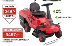 Leroy Merlin Traktor z koszem NAC 4,5kW/6,1 KM oferta