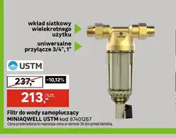 Leroy Merlin Filtr do wody samopłuczący MINIAQWELL USTM oferta